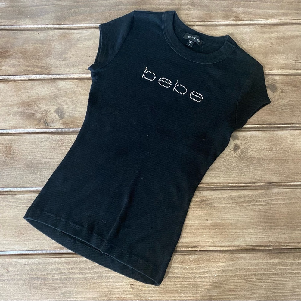 Bebe tee womens size M